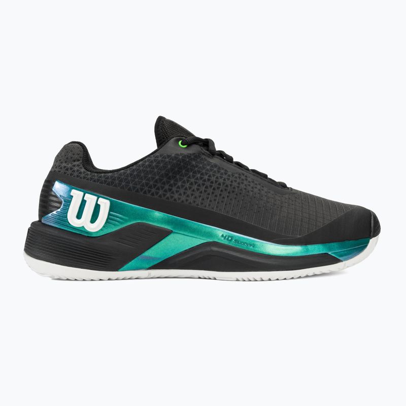 Buty do tenisa męskie Wilson Rush Pro 4.0 Blade Clay black/black/deep teal 2