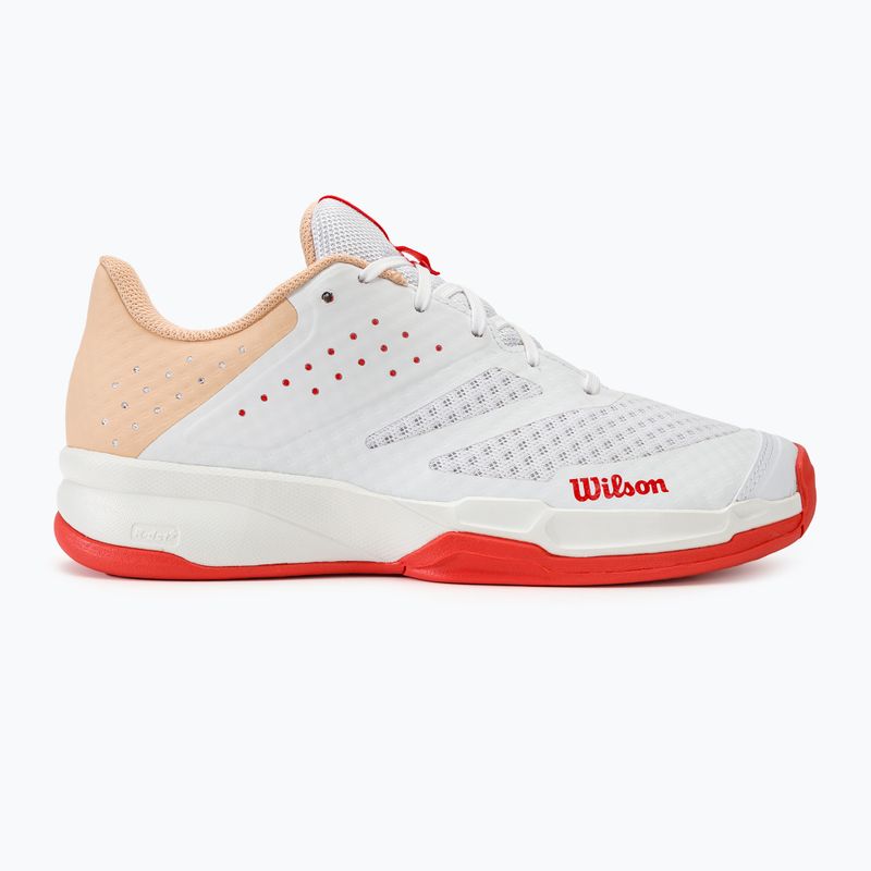 Buty do tenisa damskie Wilson Kaos Stroke 2.0 W white/peach parfait/infrared 2