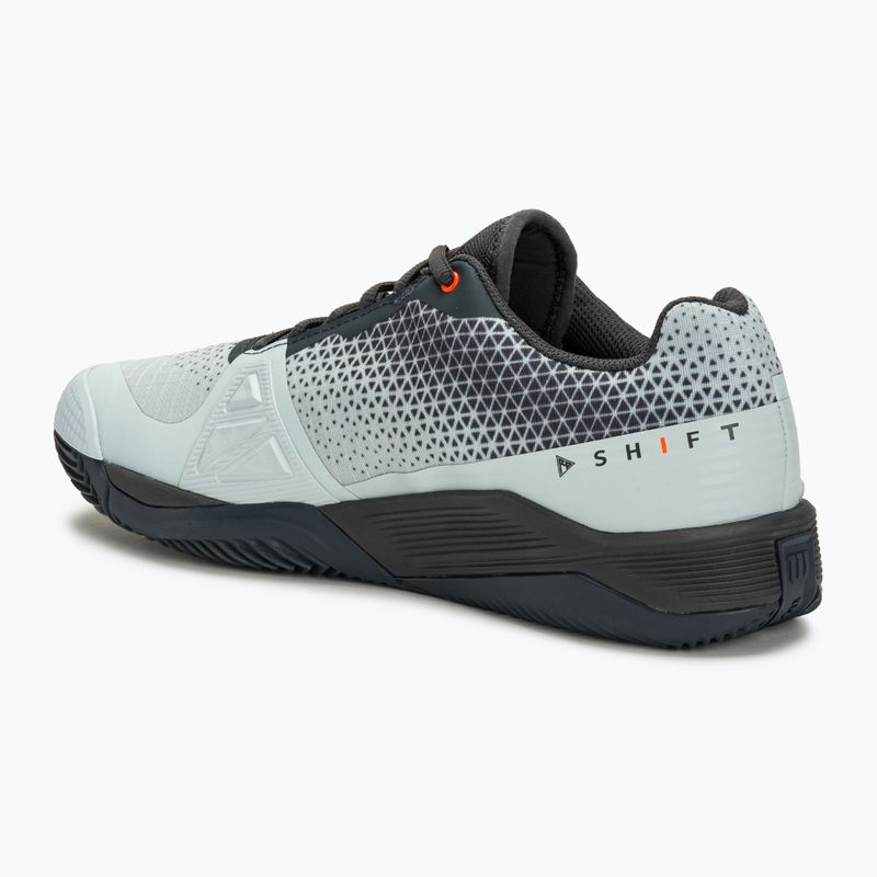 Buty do tenisa męskie Wilson Rush Pro 4.0 Shift Clay ballad blue/ebony/orange tiger 3