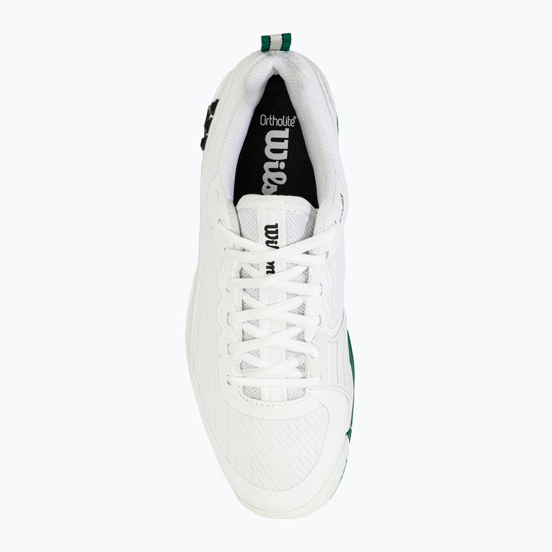 Buty do tenisa męskie Wilson Rush Pro 4.5 white/white/clubgr 5