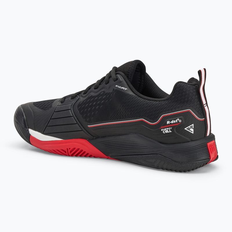 Buty do tenisa męskie Wilson Rush Pro 4.5 black/ infrared/ white 3