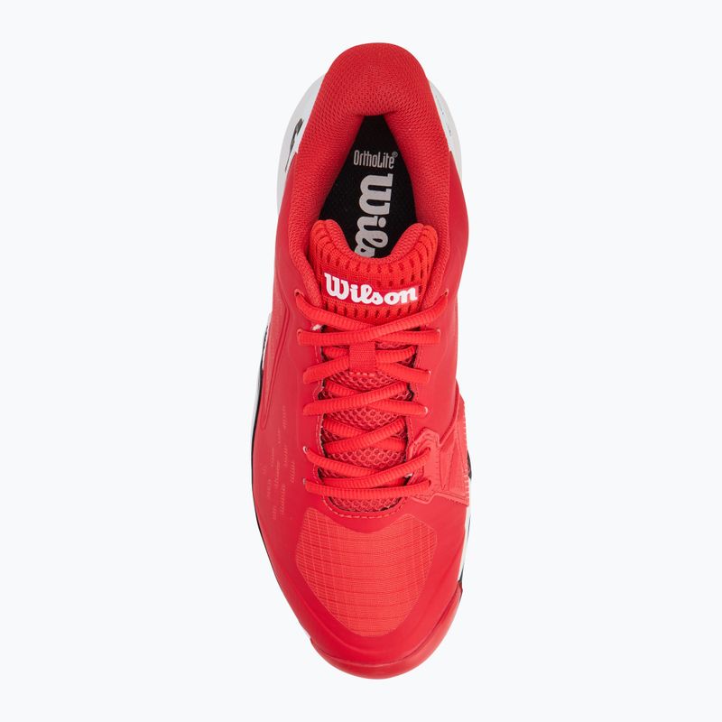 Buty do tenisa męskie Wilson Rush Pro Ace Clay infrared/ white/ black 5