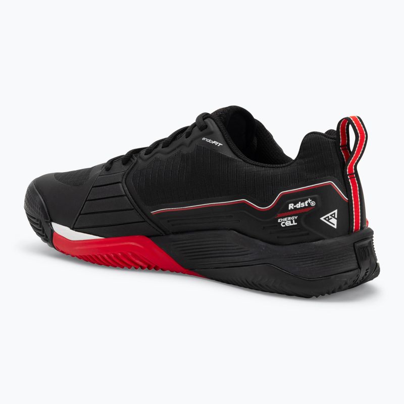 Buty do tenisa męskie Wilson Rush Pro 4.5 Clay black/ infrared/ white 3