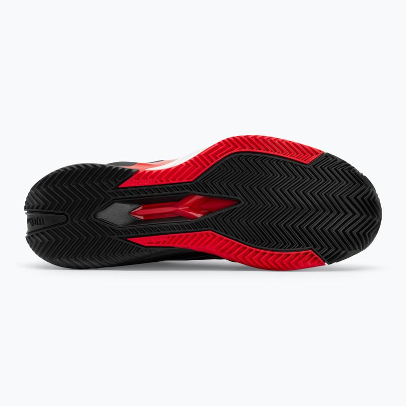 Buty do tenisa męskie Wilson Rush Pro 4.5 Clay black/ infrared/ white 5
