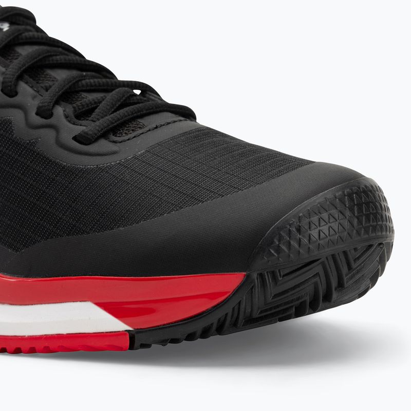 Buty do tenisa męskie Wilson Rush Pro 4.5 Clay black/ infrared/ white 7