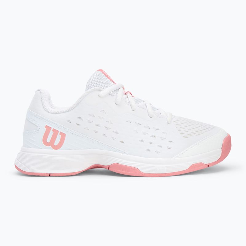 Buty do tenisa dziecięce Wilson Rush Pro L Jr white/ white/ mauveglow 2