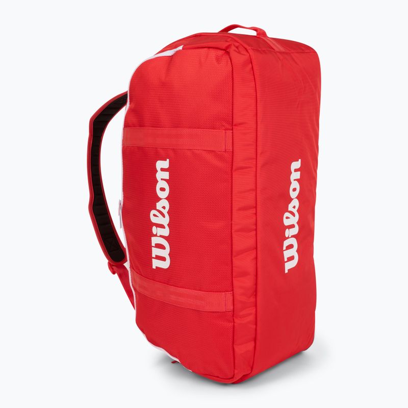Torba tenisowa Wilson Super Tour Red Coaches Duffel red 2