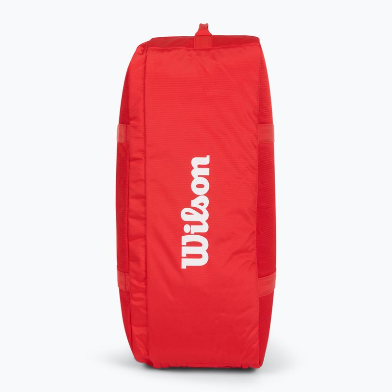 Torba tenisowa Wilson Super Tour Red Coaches Duffel red 3
