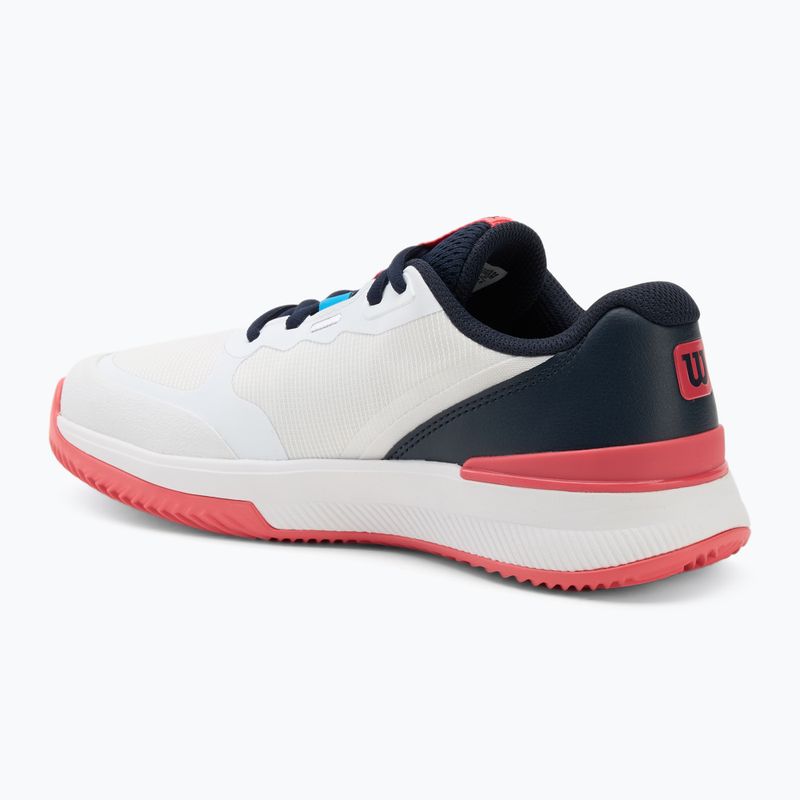 Buty do tenisa damskie Wilson Intrigue Pro Clay W white/ navy blazer/ dubarry 3