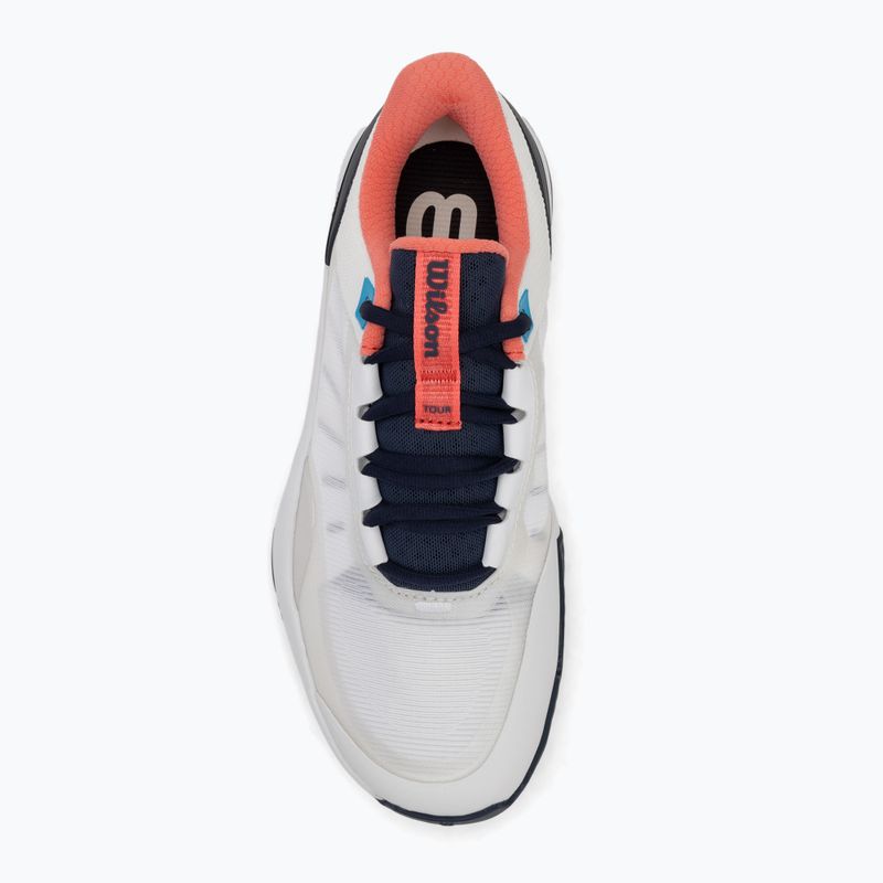Buty do tenisa damskie Wilson Intrigue Tour Clay W white/ navy blazer/ dubarry 5