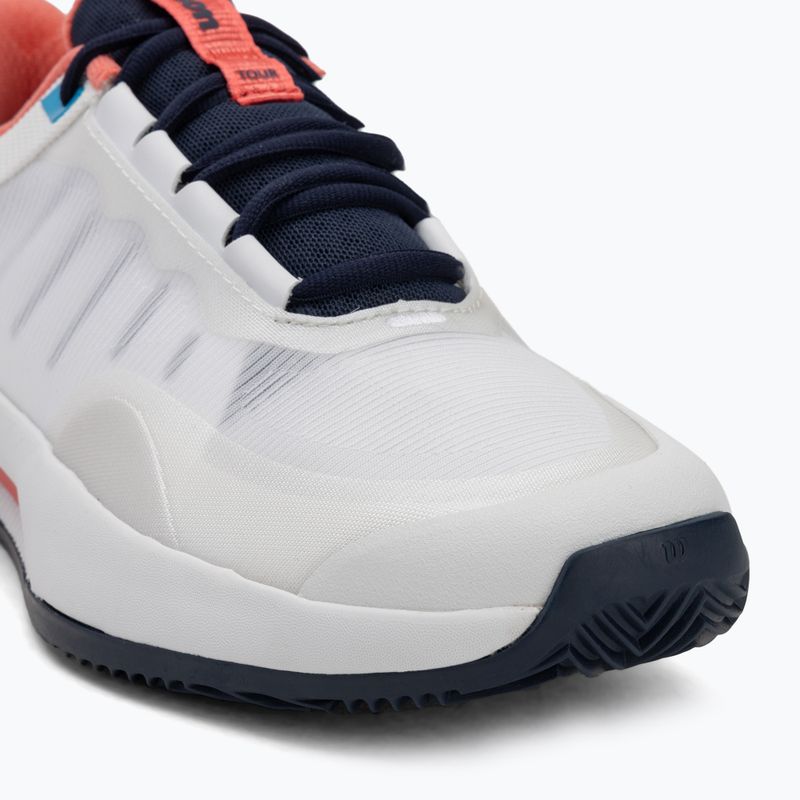 Buty do tenisa damskie Wilson Intrigue Tour Clay W white/ navy blazer/ dubarry 7