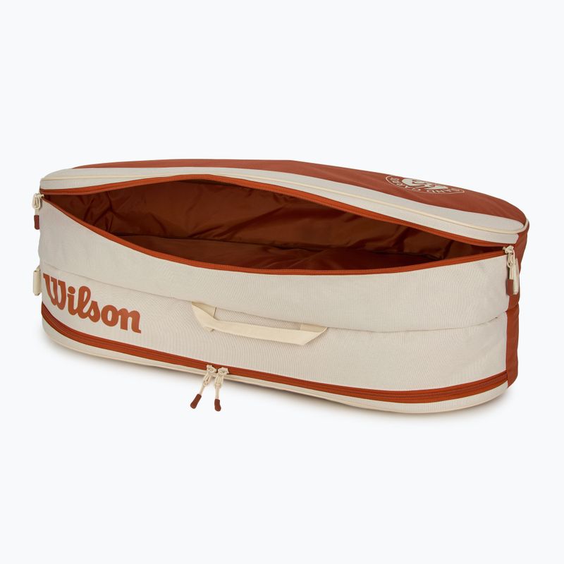 Torba tenisowa Wilson Roland Garros Team 6PK 2005 cream/ clay 5