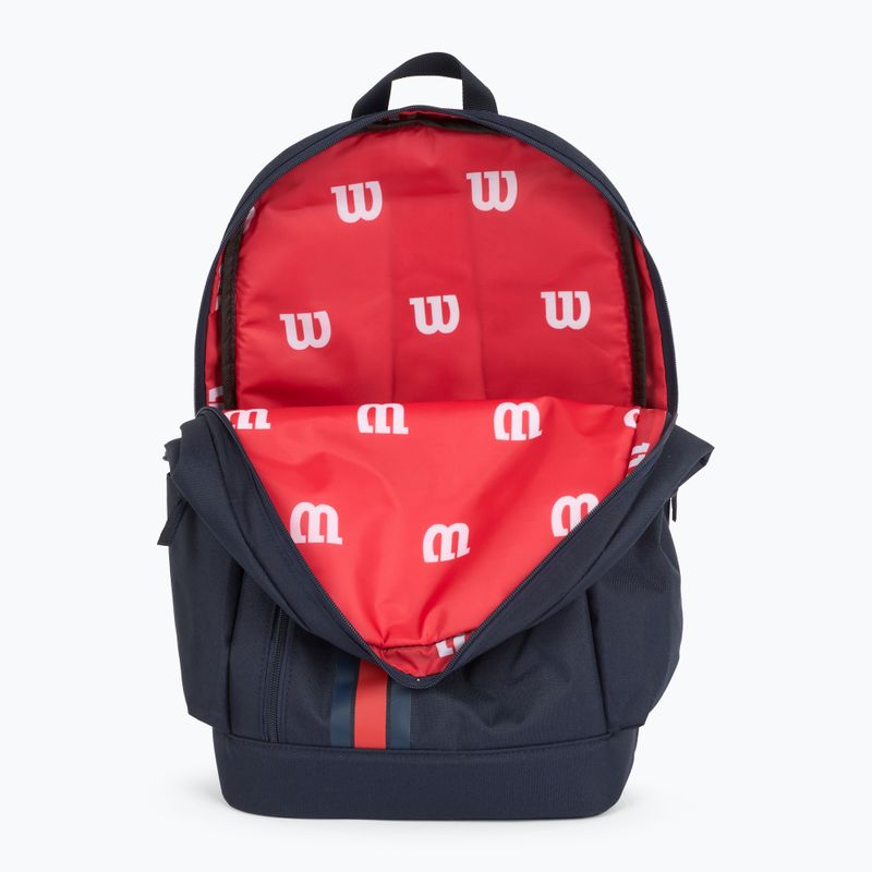 Plecak tenisowy Wilson Team navy 6