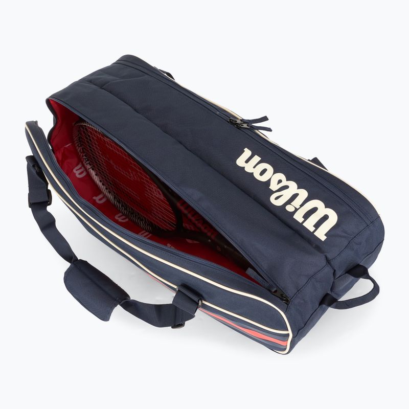 Torba tenisowa Wilson Team 6PK navy 6