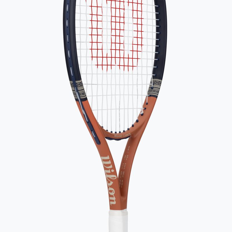 Rakieta tenisowa dziecięca Wilson Roland Garros Elite Comp Jr 26 navy/orange 4