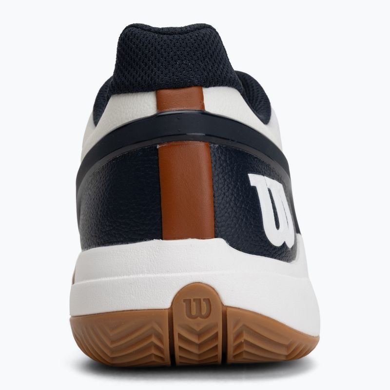 Buty do tenisa męskie Wilson Rush Pro 5 Clay white/navy blazer/gum 6