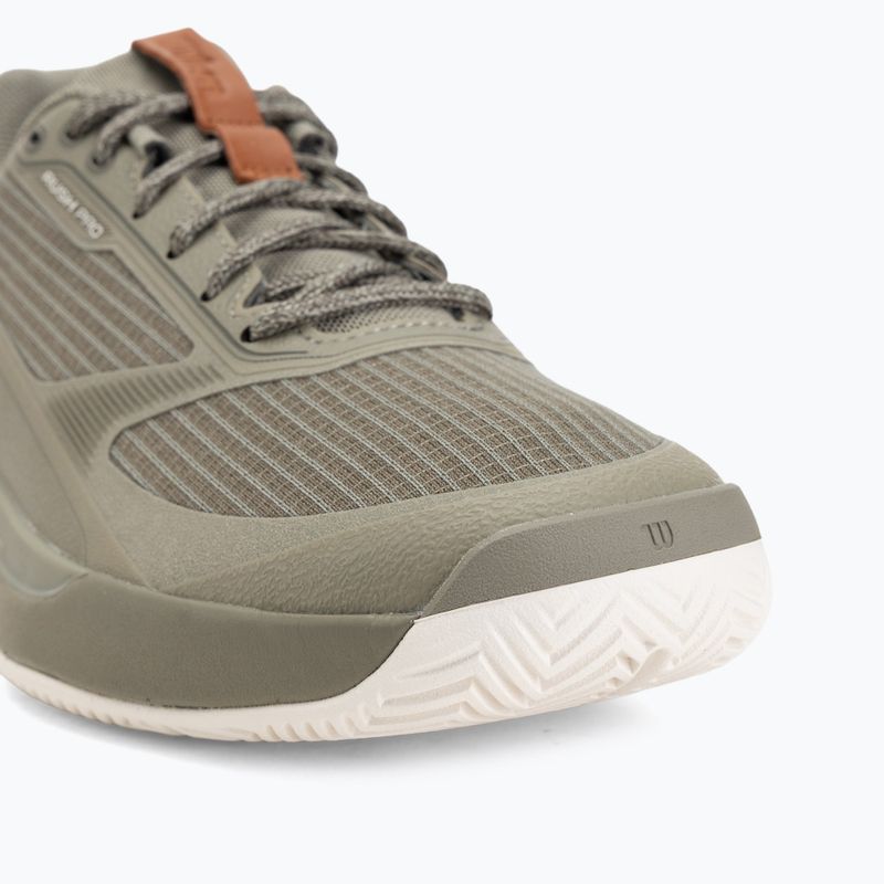 Buty do tenisa męskie Wilson Rush Pro 5 vetiver/tofu/caramel cafe 7