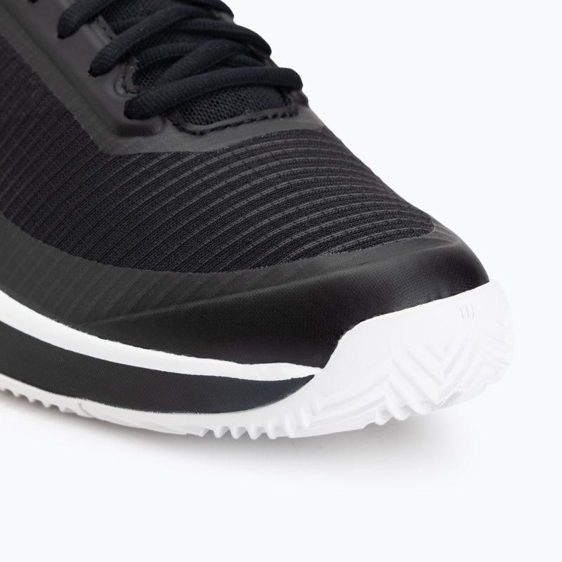 Buty do tenisa męskie Wilson Rush Lite 5 Clay black/white/safety yellow 7