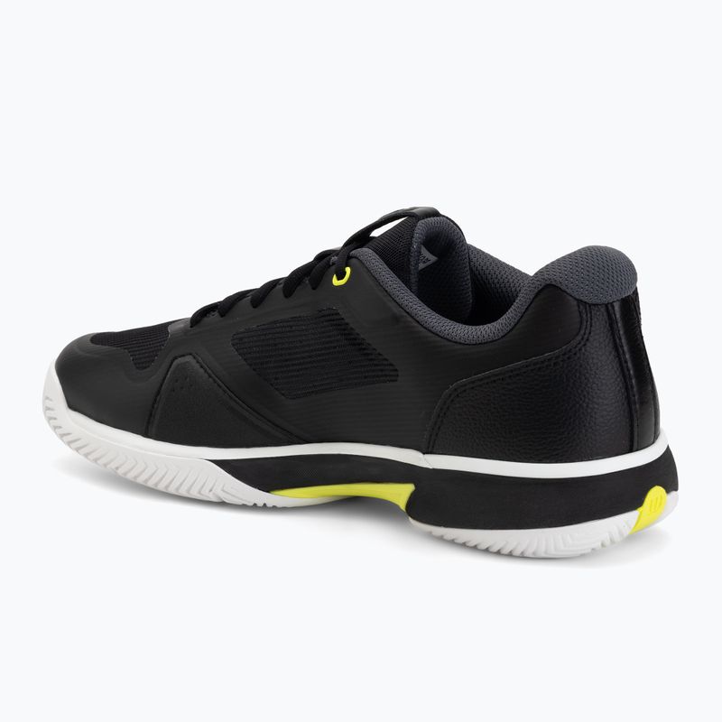 Buty do tenisa męskie Wilson Rush Lite 5 black/white/safety yellow 3