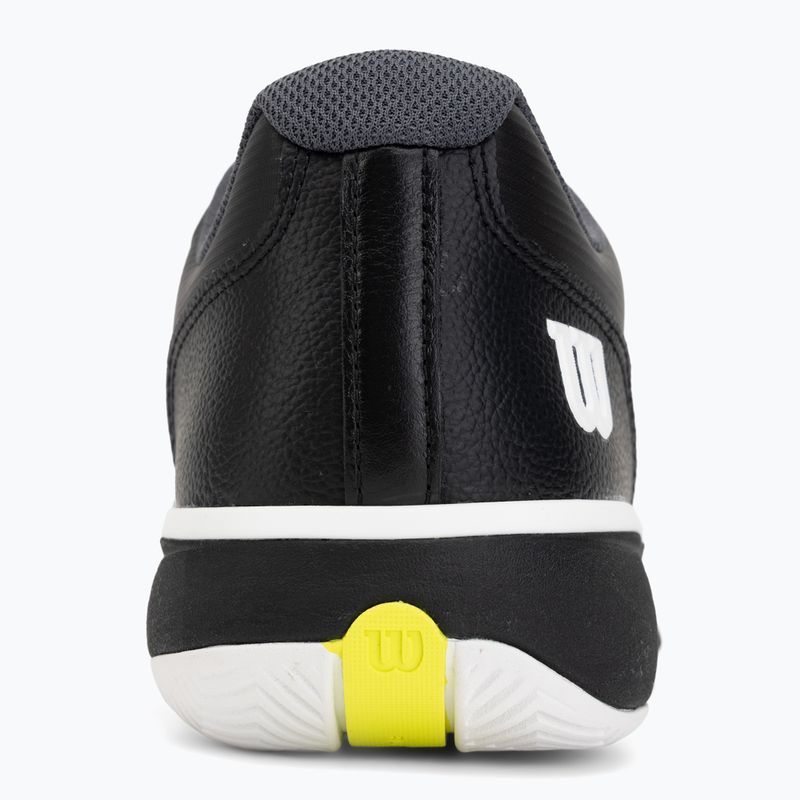 Buty do tenisa męskie Wilson Rush Lite 5 black/white/safety yellow 6