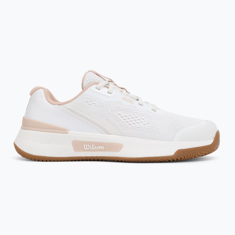 Buty do tenisa damskie Wilson Intrigue Pro white/cameo rose/gum 2
