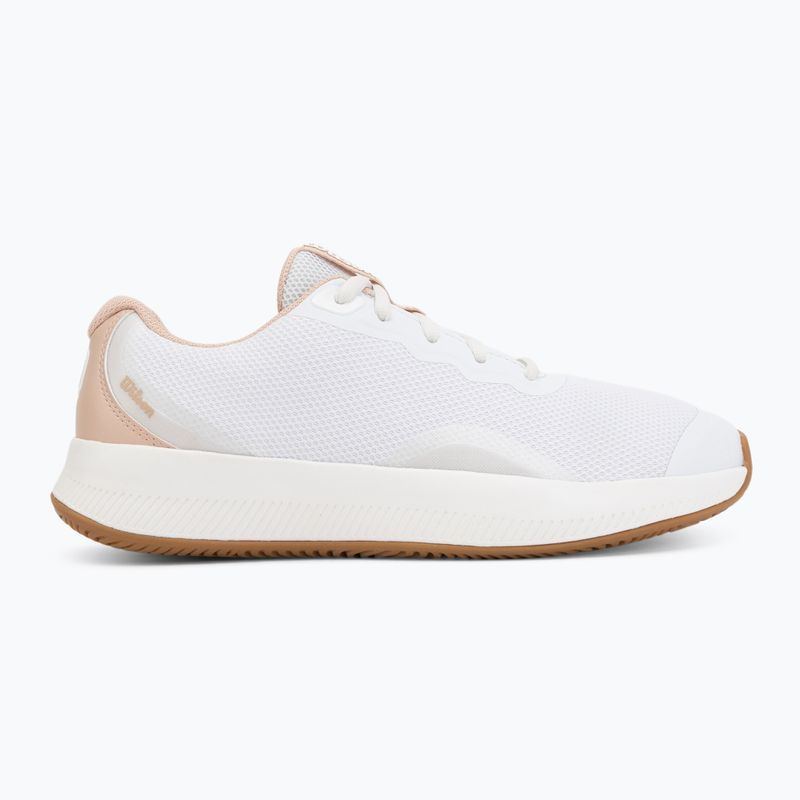 Buty do tenisa damskie Wilson Intrigue Lite white/cameo rose/gum 2