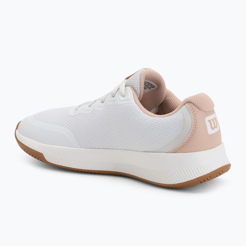 Buty do tenisa damskie Wilson Intrigue Lite white/cameo rose/gum 3