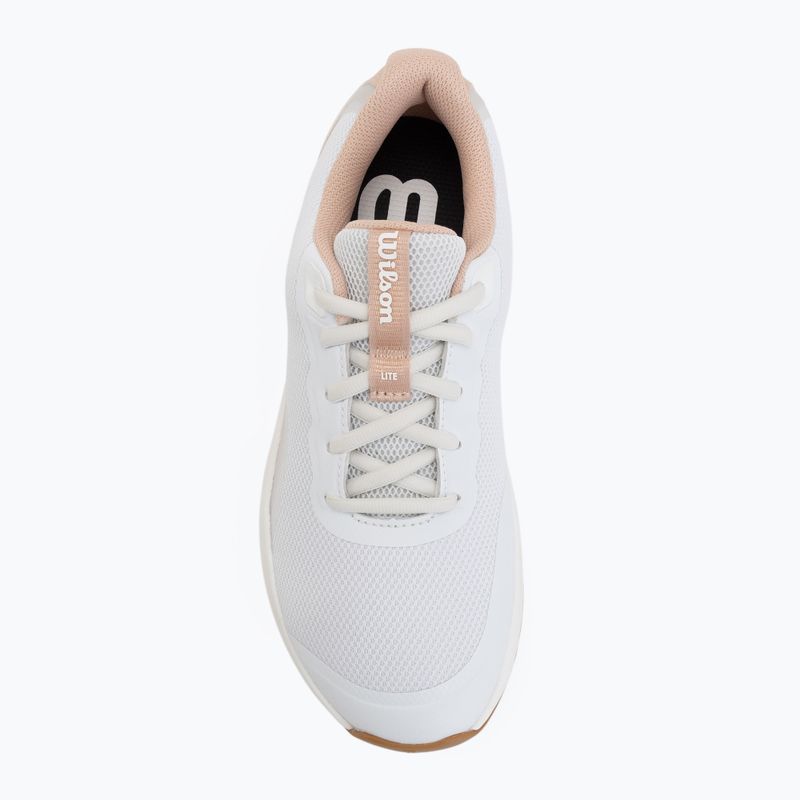 Buty do tenisa damskie Wilson Intrigue Lite white/cameo rose/gum 5