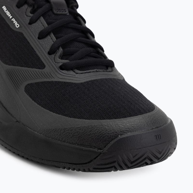Buty do tenisa męskie Wilson Rush Pro 5 black/white/stormy weather 7