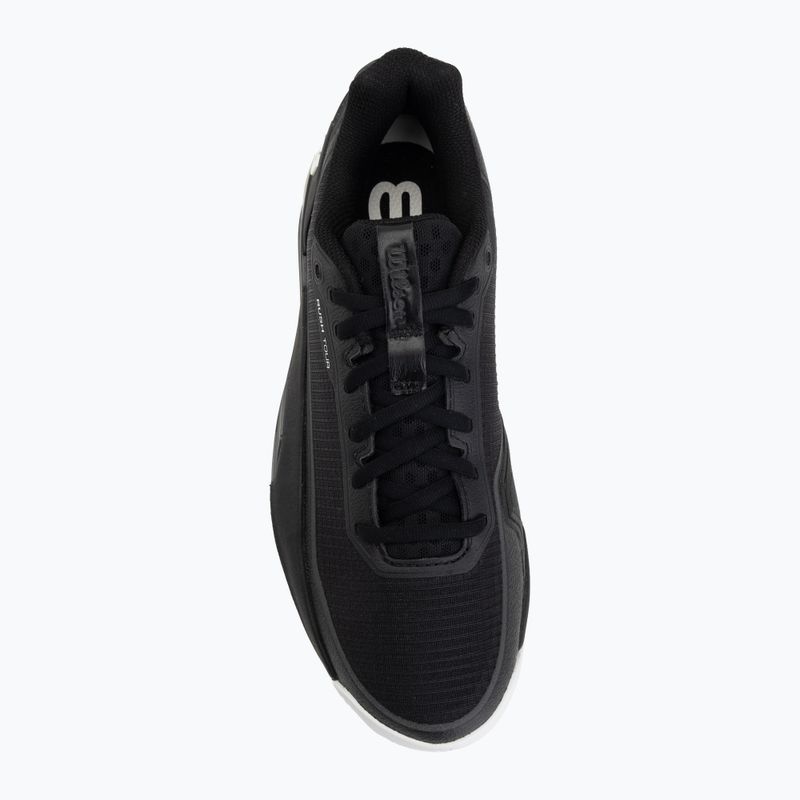 Buty do tenisa męskie Wilson Rush Pro 5 Tour Clay black/white/safety yellow 5