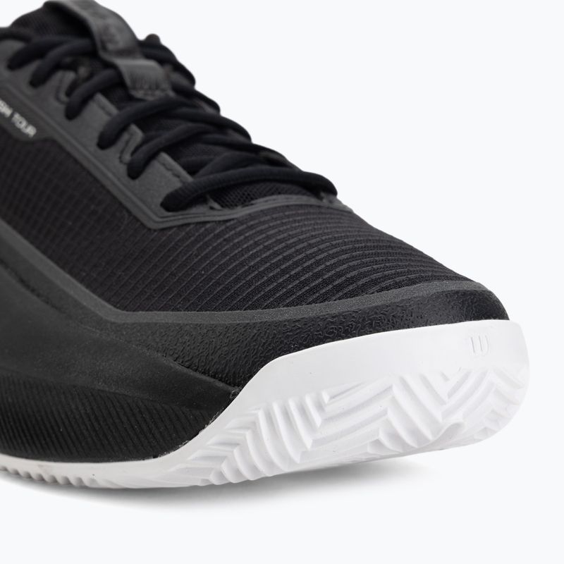 Buty do tenisa męskie Wilson Rush Pro 5 Tour Clay black/white/safety yellow 7