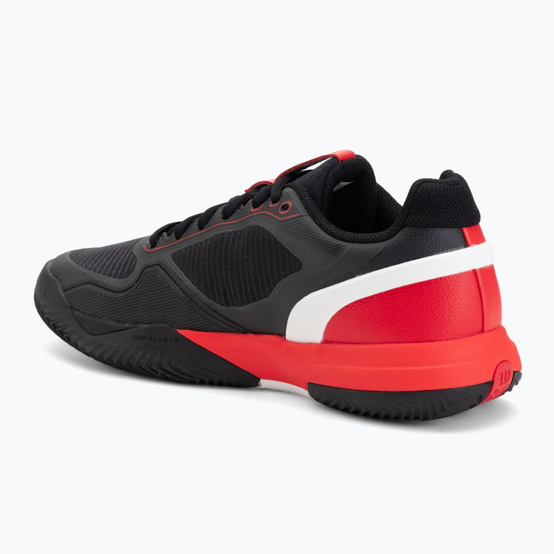 Buty do tenisa męskie Wilson Rush Pro 5 Clay black/infrared/white 3
