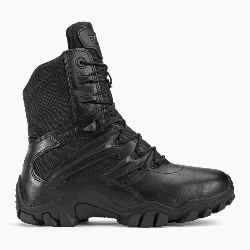 Buty taktyczne męskie Bates Delta 8 Side Zip black 2