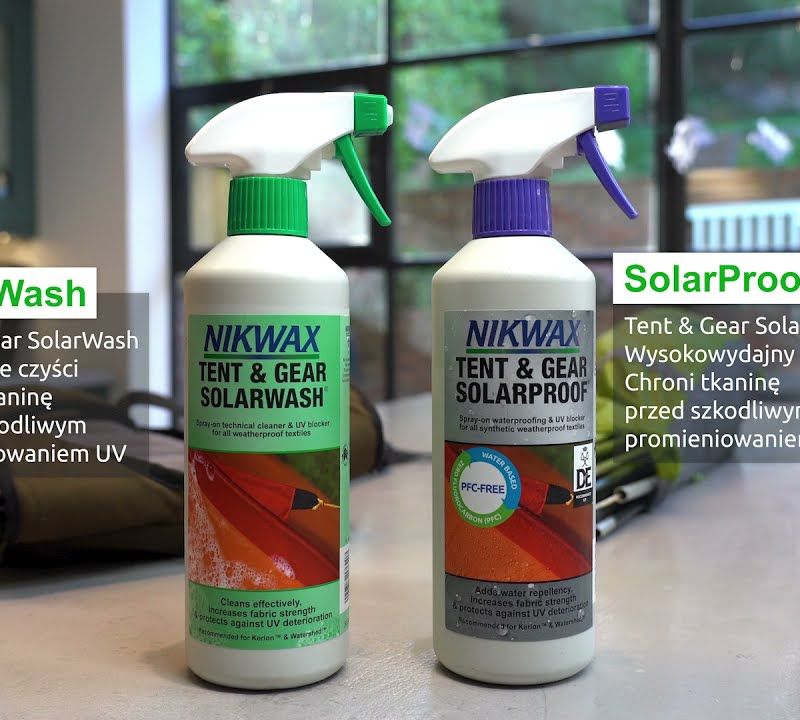 Impregnat do namiotów i sprzętu z ochroną UV Nikwax Tent & Gear SolarProof 500 ml 3
