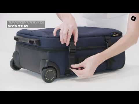 Walizka podróżna Samsonite Securipack 39 l black steel 14
