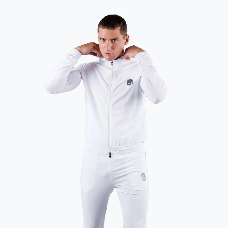 Bluza tenisowa męska HYDROGEN Tech FZ Skull white 10
