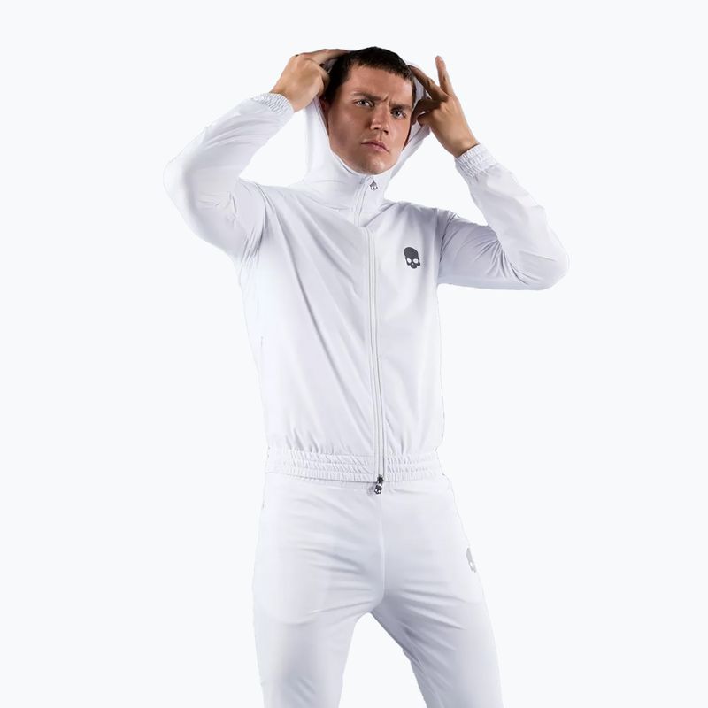 Bluza tenisowa męska HYDROGEN Tech FZ Skull white 6