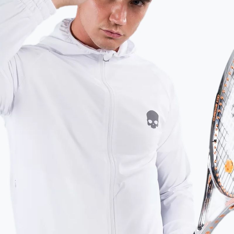 Bluza tenisowa męska HYDROGEN Tech FZ Skull white 7