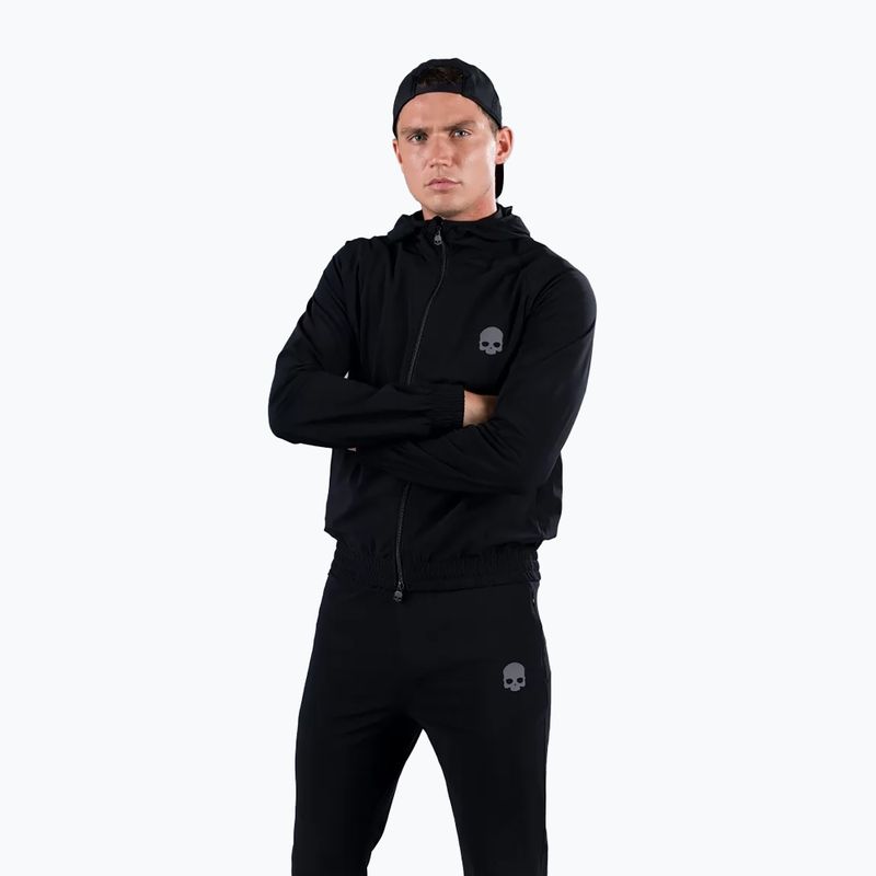 Bluza tenisowa męska HYDROGEN Tech FZ Skull black 7