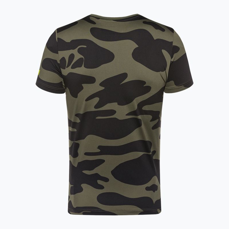 Koszulka tenisowa męska HYDROGEN Camo Tech green 5