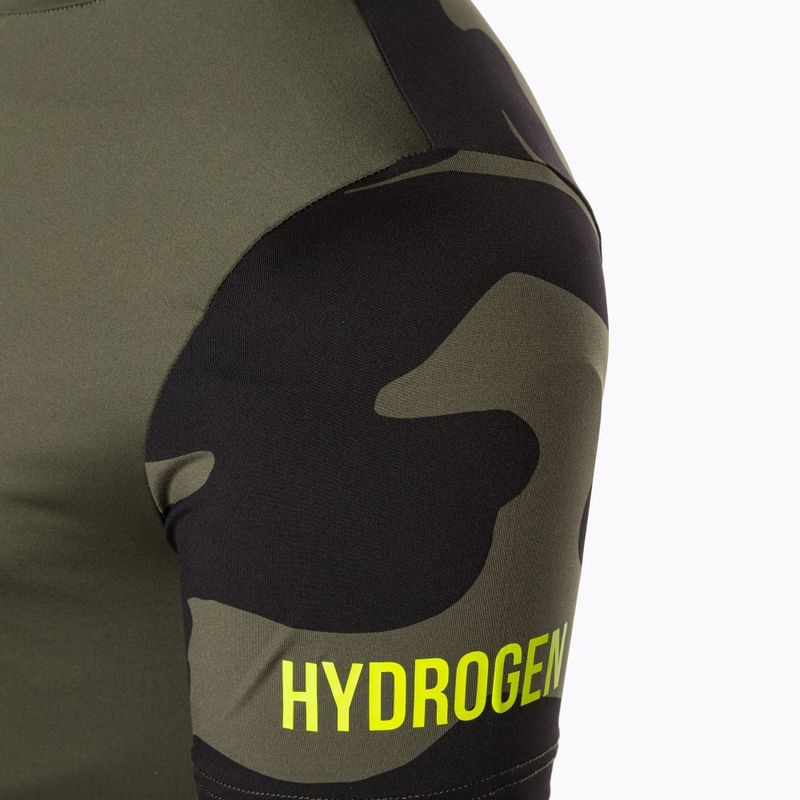Koszulka tenisowa męska HYDROGEN Camo Tech green 6