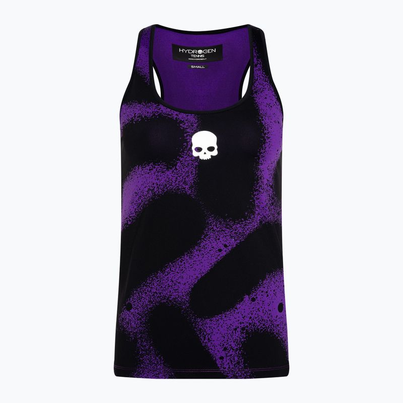 Koszulka tenisowa damska HYDROGEN Spray Koszulka purple 4