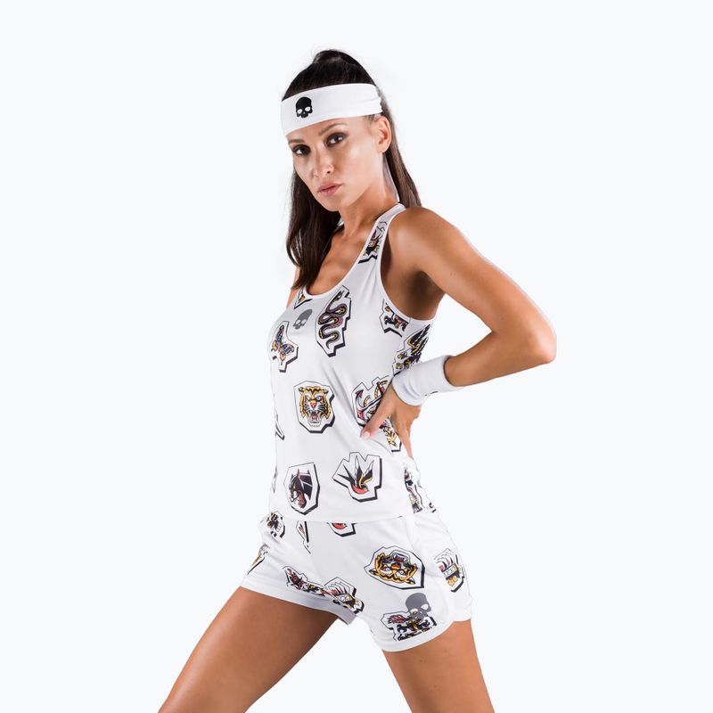 Koszulka tenisowa damska HYDROGEN Tattoo Tech Koszulka white