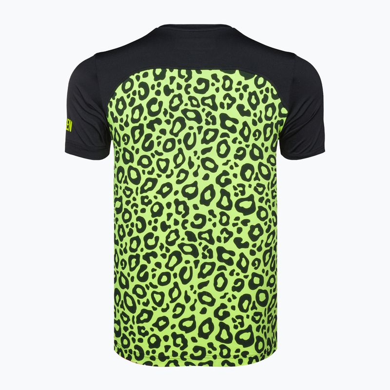 Koszulka tenisowa męska HYDROGEN Panther Tech Tee black/yellow 6