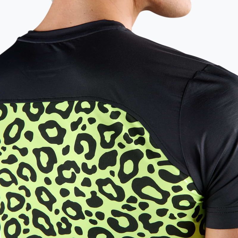 Koszulka tenisowa męska HYDROGEN Panther Tech Tee black/yellow 4