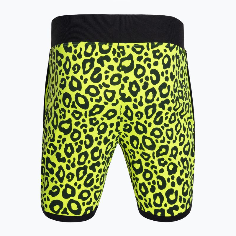 Spodenki tenisowe męskie HYDROGEN Panther Tech fluorescent yellow 5