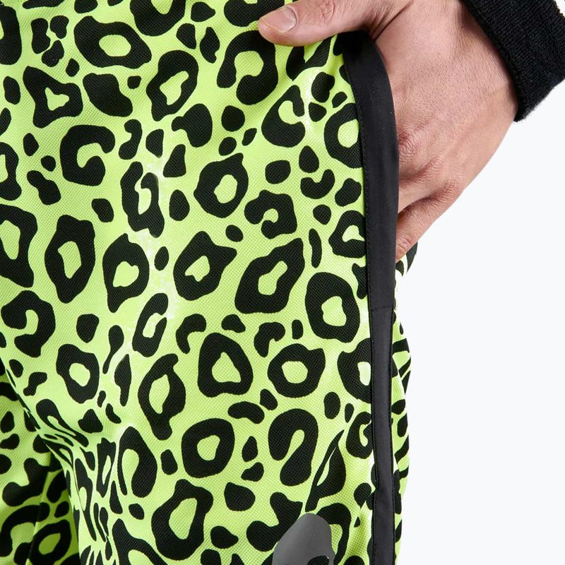 Spodenki tenisowe męskie HYDROGEN Panther Tech fluorescent yellow 3