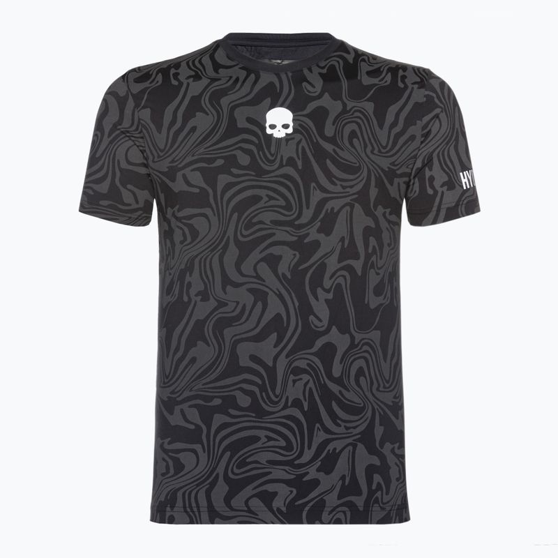 Koszulka tenisowa męska HYDROGEN Chrome Tech Tee grey 4