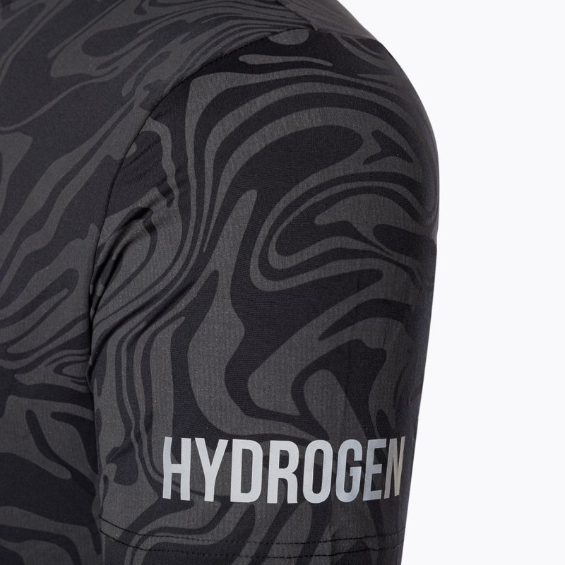 Koszulka tenisowa męska HYDROGEN Chrome Tech Tee grey 7