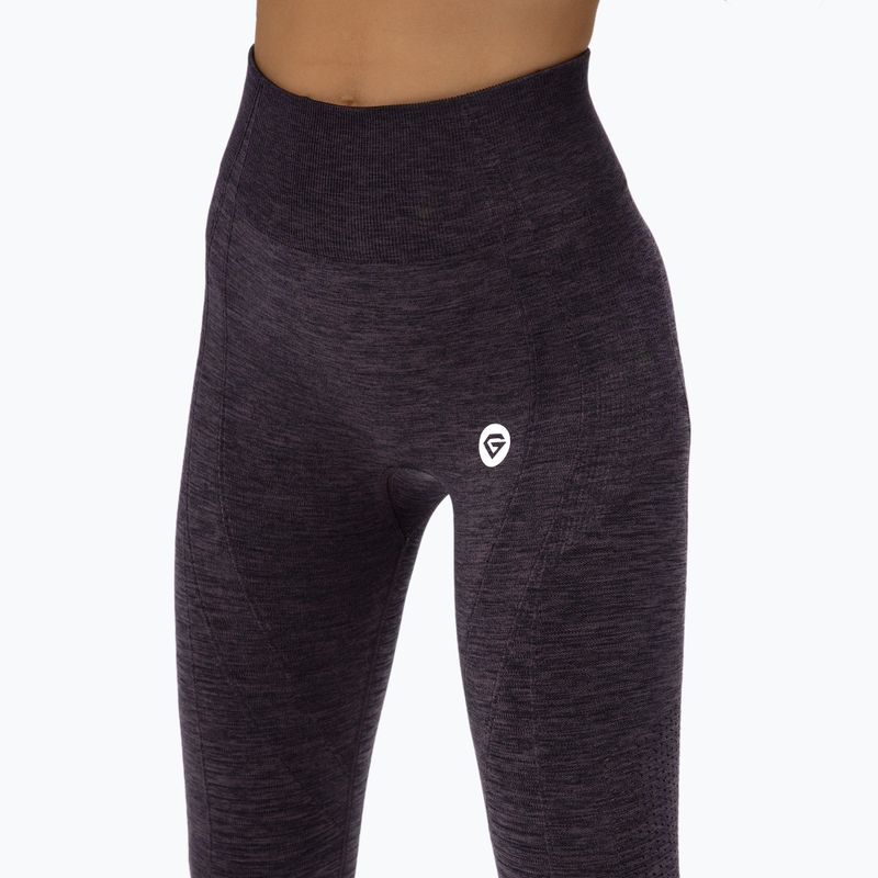 Legginsy treningowe damskie Gym Glamour Bezszwowe navy ombre 4